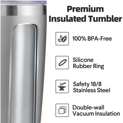 Custom 20 oz Tumbler Stainless Steel Coffee Cup Vacuum Insulated Water Drink Cup 20oz Tumbler With Logo for Laser Engraving