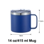 Popular Stainless Steel Travel Mug with 6-12 Hours Thermal Insulation Leakproof Keep Warm for Camping Hiking Office Use