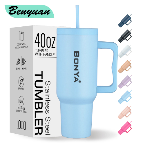 40oz Stainless Steel Vacuum Insulated Tumbler with Handle and Straw Leakproof BPA Free for Car and Party Use 40oz Stainless Steel Vacuum Insulated Tumbler with Handle and Straw Leakproof BPA Free for Car and Party Use