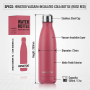 Eco Friendly 500ml Tumbler Vacuum Flask 304 Grade Stainless Steel Insulated Keep Warm for Camping Daily Use