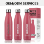 Eco Friendly 500ml Tumbler Vacuum Flask 304 Grade Stainless Steel Insulated Keep Warm for Camping Daily Use