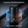 12oz 16oz Leak-Proof Thermal Vacuum Insulated Double Wall 18/8 Stainless Steel Food Jar Ceramic Spoon Stainless Steel Tumblers