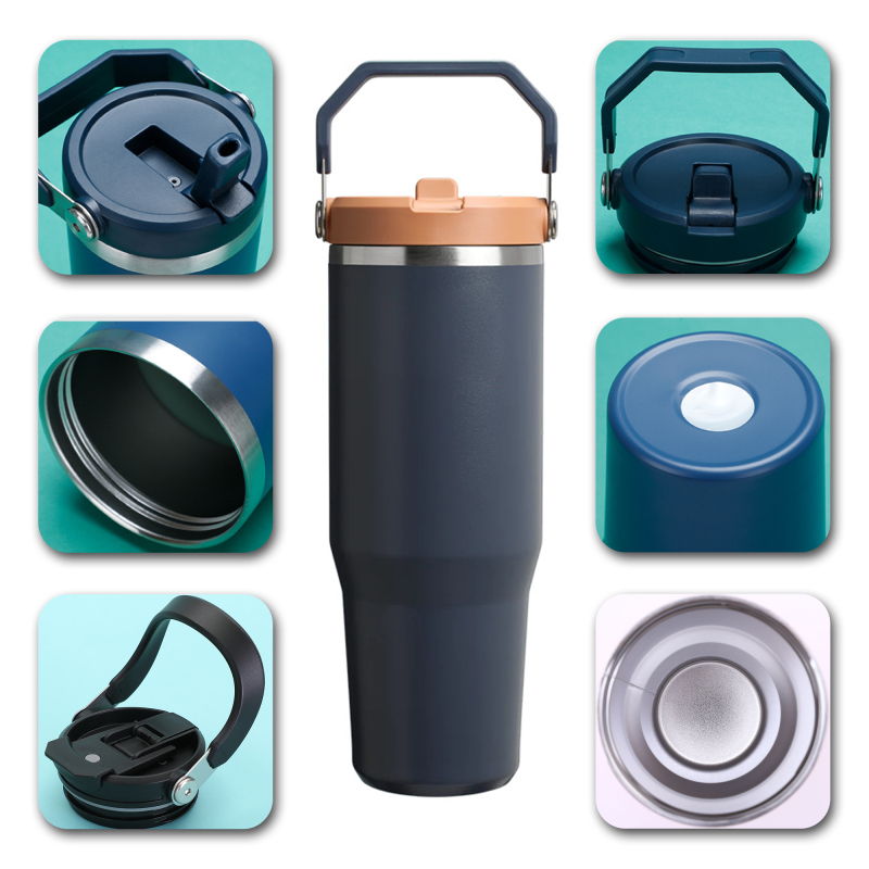 BPA Free Eco Friendly Stainless Steel Vacuum Insulated Water Bottle for Sports Camping & Office Use