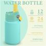 BPA-Free 14oz Double Wall Stainless Steel Insulated Vacuum Flask New Lid Kid Water Bottle for School Use Hot Cold for Hot Water