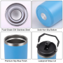 Top Rated 20oz Stainless Steel 304 Tumbler with Handle and Lid 12-24hr Thermal Insulation for Outdoor Sports & Travel