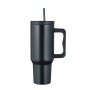 New Arrival 304 Stainless Steel Cartoon Straw Mug 40oz Vacuum Insulated BPA Free Leak-Proof 6-12hr Thermal Portable Handle Large
