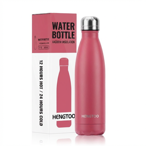 OEM Service 500ml Vacuum Flask Bowling Shape Double Wall Stainless Steel Thermos Flask for Fitness Yoga Gym
