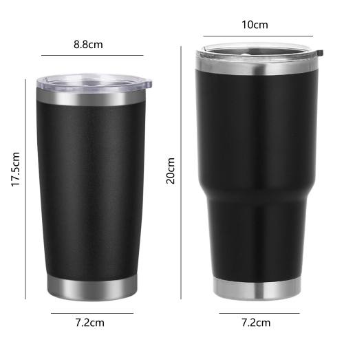 RTS 30oz Tumbler with Lid Stainless Steel Vacuum Insulated Water Coffee Tumbler Double Wall Powder Coated Travel Mug