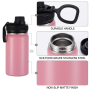 New Arrival 12oz 316 Stainless Steel Double Wall Vacuum Insulated BPA Free Wide Mouth 6-12hrs Thermal Retention Tumbler