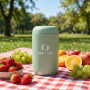 Premium Double Walled 16oz Insulated Sports Water Bottle BPA Free Metal Flask for Gym Fitness Hiking Camping