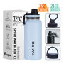 Hot Sales 12 24 32 40 64 oz Stainless Steel Gym Tumbler 1L Water Bottle with Straw and Customizable Logo Business Gift
