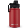 Wholesale 12oz Custom Logo Sport Water Bottle 304 Stainless Steel Vacuum Insulated Flask with Spout Lid and Handle