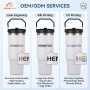 30oz Stainless Steel Vacuum Insulated Tumbler with Handle Lid Straw Leak-Proof Double Wall BPA Free Cold for Car & Travel