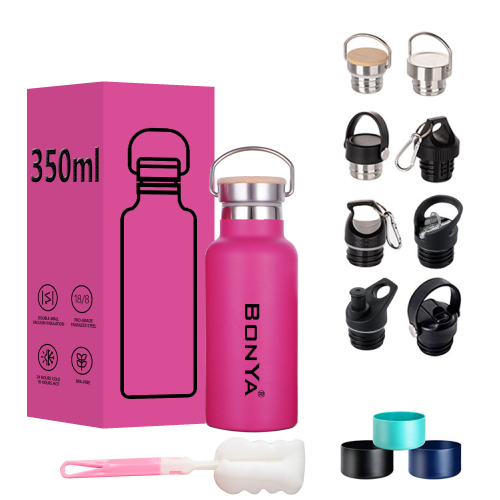 Customized 350ml 500ml 600ml 1L Stainless Steel Vacuum Insulated Sports Thermal Tumblers Metal Thermoses and Water Bottle