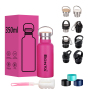 Customized 350ml 500ml 600ml 1L Stainless Steel Vacuum Insulated Sports Thermal Tumblers Metal Thermoses and Water Bottle
