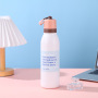 24oz Vacuum Insulated Stainless Steel Water Bottle with Carry Strap BPA Free Travel Flask for Gym & Camping