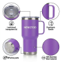 Factory Price 20oz Stainless Steel Sublimation Blanks Tumbler With Handle for DIY Heat Press Printing Mug