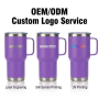 Factory Price 20oz Stainless Steel Sublimation Blanks Tumbler With Handle for DIY Heat Press Printing Mug