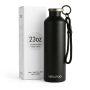 Wholesale Portable Stainless Steel Double Wall with Carrying Handle Insulated Water Bottles for Gym Fitness