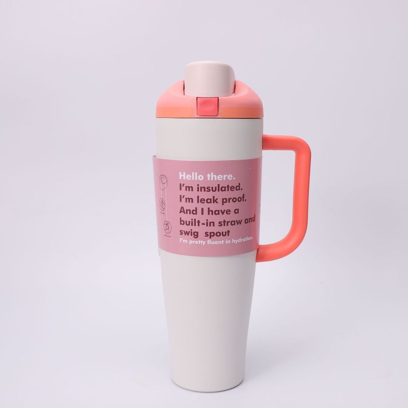 Top Rated 12 Hours Hot Cold Retention Thermos Bottle with Wide Mouth & Cup Lid Stainless Steel Vacuum Jug for Picnic Party