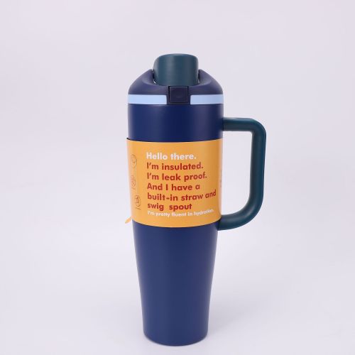 Top Rated 12 Hours Hot Cold Retention Thermos Bottle with Wide Mouth & Cup Lid Stainless Steel Vacuum Jug for Picnic Party