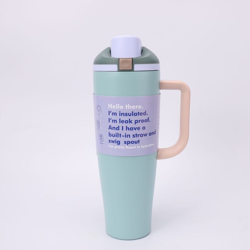 Top Rated 12 Hours Hot Cold Retention Thermos Bottle with Wide Mouth & Cup Lid Stainless Steel Vacuum Jug for Picnic Party