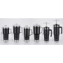 Trending 30oz Stainless Steel Vacuum Flask Tumbler with Handgrip for Car Travel-Leak-Proof & BPA Free