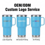 Wholesale 20oz Stainless Steel Double Wall Vacuum Insulated Tumbler with Handle for Camping & Office Use Sublimation Blanks