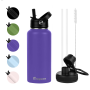 Gradient Color Design Cold Resistant 32oz Double Wall Stainless Steel Vacuum Insulated  Thermos  for Home Use
