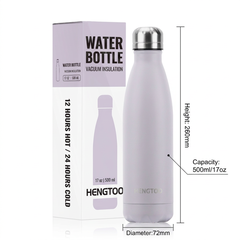 Factory Direct 500ml Cola Shape Vacuum Flask Customized Logo Stainless Steel Thermos Flask for Promotion