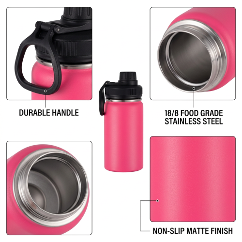 Professional Grade 304 Stainless Steel Water Bottle Vacuum Insulated for Gym Exercise Office