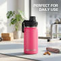 Professional Grade 304 Stainless Steel Water Bottle Vacuum Insulated for Gym Exercise Office