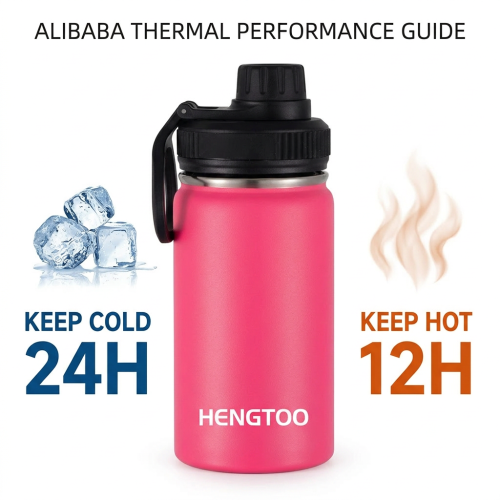 Professional Grade 304 Stainless Steel Water Bottle Vacuum Insulated for Gym Exercise Office