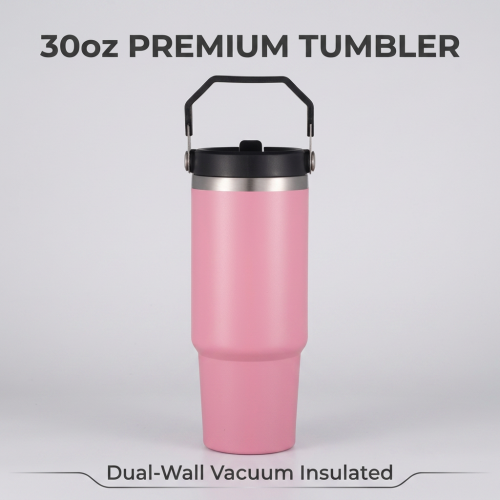 Vehicle Trucker Cup Holder Compatible Custom Logo Laser Engraved 30oz Stainless Steel Vacuum Thermos Spoon 12-24hrs Insulation