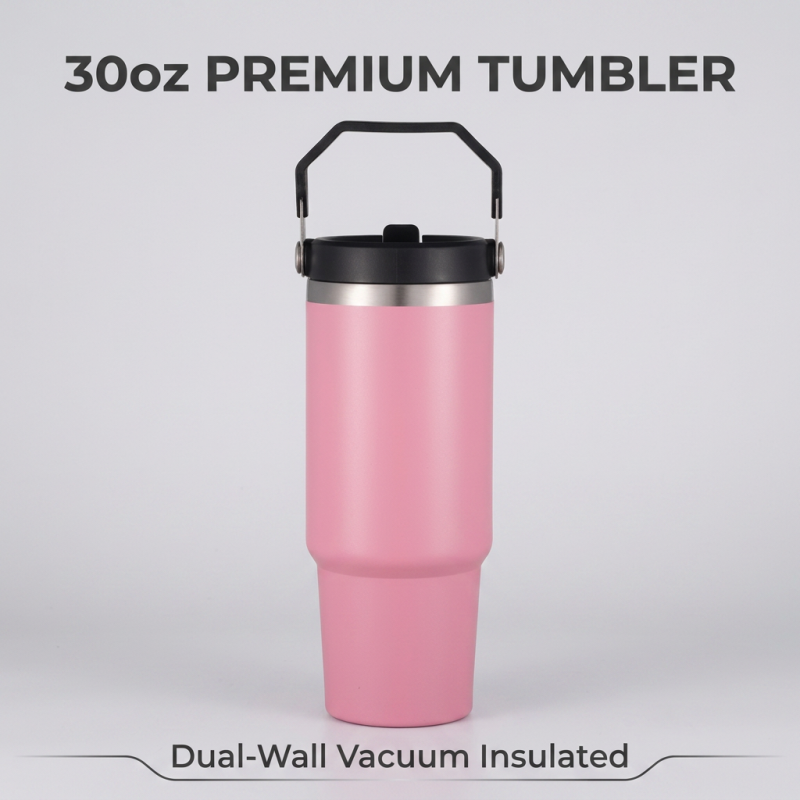 Vehicle Trucker Cup Holder Compatible Custom Logo Laser Engraved 30oz Stainless Steel Vacuum Thermos Spoon 12-24hrs Insulation