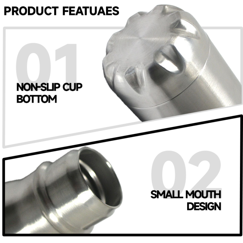 Double-walled Outdoor Sports Hiking Keeps Drinks Cold for 24 Hours & Hot for 12 Hours Stainless Steel Water Vacuum Bottle Flask