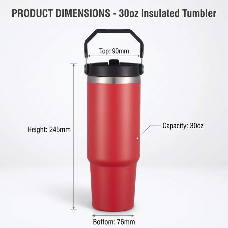 30oz Food Grade Stainless Steel Vacuum Sports Bottle with Flip Lid Leak-Proof Double Wall BPA Free for Travel Yoga and Fitness