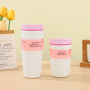 High Quality 20oz Portable Thermal Water Bottle Time Marker Track Hydration Stainless Steel Double Wall Vacuum Office Cup