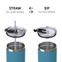 Thermal Bottle 30oz High Quality Vacuum Car Cup Stainless Steel Insulation Leakproof Thermos Coffee Tumblers With Handle