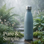 High Quality Double Wall Vacuum Flask 500ml Bowling Shape BPA Free Stainless Steel Flask for Hiking Sport