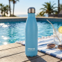 High Quality Double Wall Vacuum Flask 500ml Bowling Shape BPA Free Stainless Steel Flask for Hiking Sport