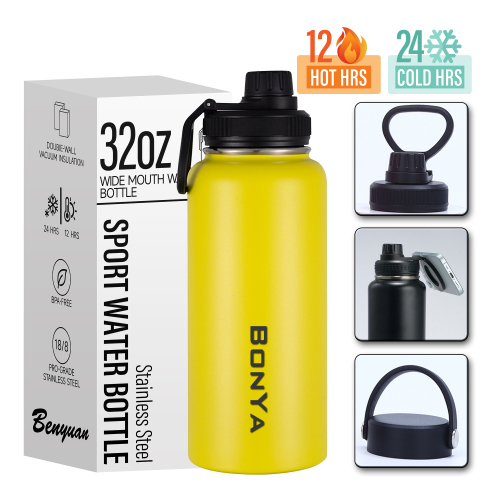 18oz 25oz 32oz Portable Sport Gym Vacuum Flask Insulated Stainless Steel Thermal Water Bottle with Handle Customizable logo 18oz 25oz 32oz Portable Sport Gym Vacuum Flask Insulated Stainless Steel Thermal Water Bottle with Handle Customizable logo