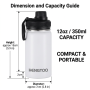 Best Price Custom Stainless Steel Vacuum Insulated Water Bottle with Handle Lid Straw for Camping Gifts Wholesale