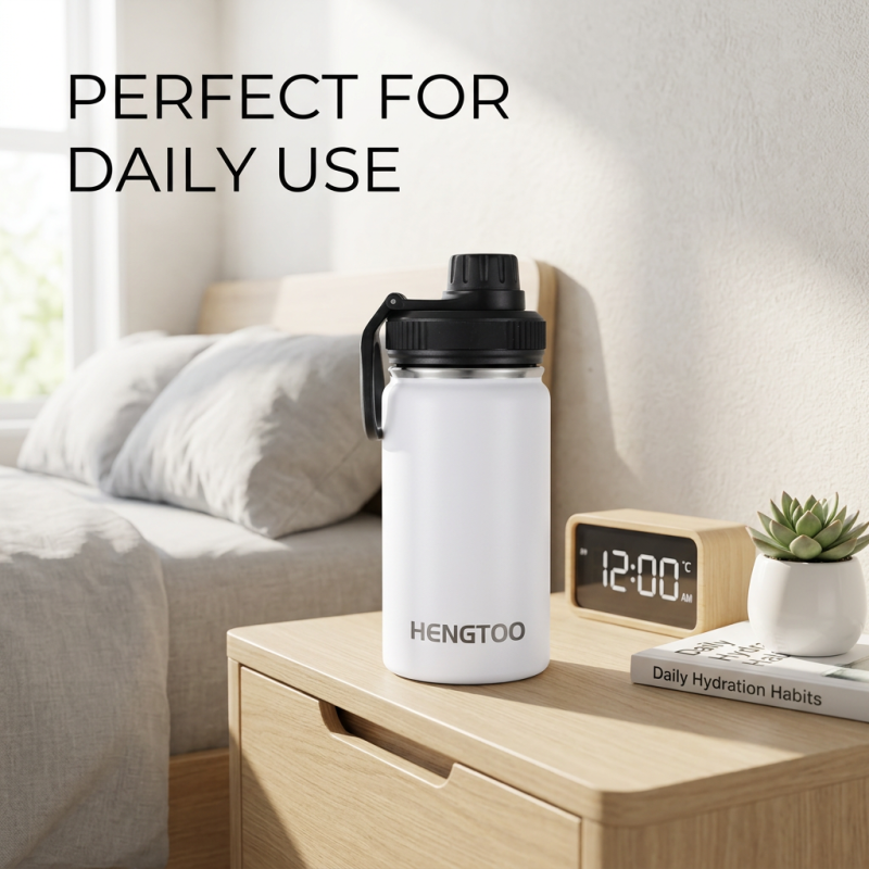 Best Price Custom Stainless Steel Vacuum Insulated Water Bottle with Handle Lid Straw for Camping Gifts Wholesale
