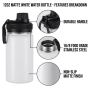 Best Price Custom Stainless Steel Vacuum Insulated Water Bottle with Handle Lid Straw for Camping Gifts Wholesale