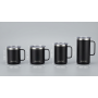 Wholesale 12oz Custom Logo Stainless Steel Office Cup Coffee Mug Leak-Proof BPA Free Vacuum Insulated Travel Tumbler Handle Lid