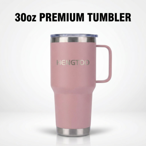 Wholesale 30oz Stainless Steel Vacuum Insulated Wide Mouth Jug Handle Lid Cleaning Brush 6-12hr Thermal Insulation for Camping