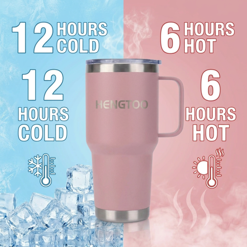 Wholesale 30oz Stainless Steel Vacuum Insulated Wide Mouth Jug Handle Lid Cleaning Brush 6-12hr Thermal Insulation for Camping