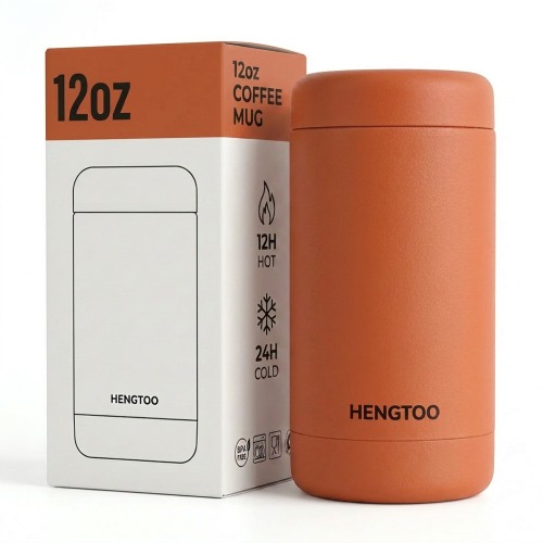 Hot Sale 304 350ml BPA Free Eco-Friendly Portable  Food Grade Stainless Steel Vacuum Insulated Tumbler  for Coffee