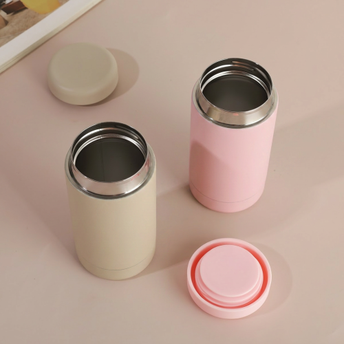 Hot Sale 304 Food Grade Stainless Steel Vacuum Insulated Tumbler 350ml BPA Free Eco-Friendly Portable Wide Mouth for Camping